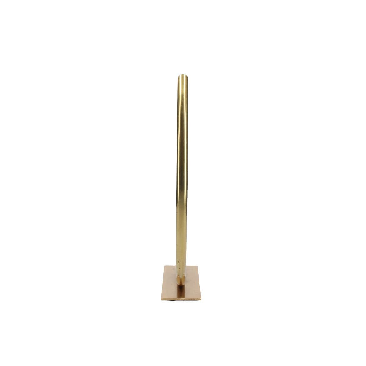 Florero Hera Rounded Tube Gold Medium