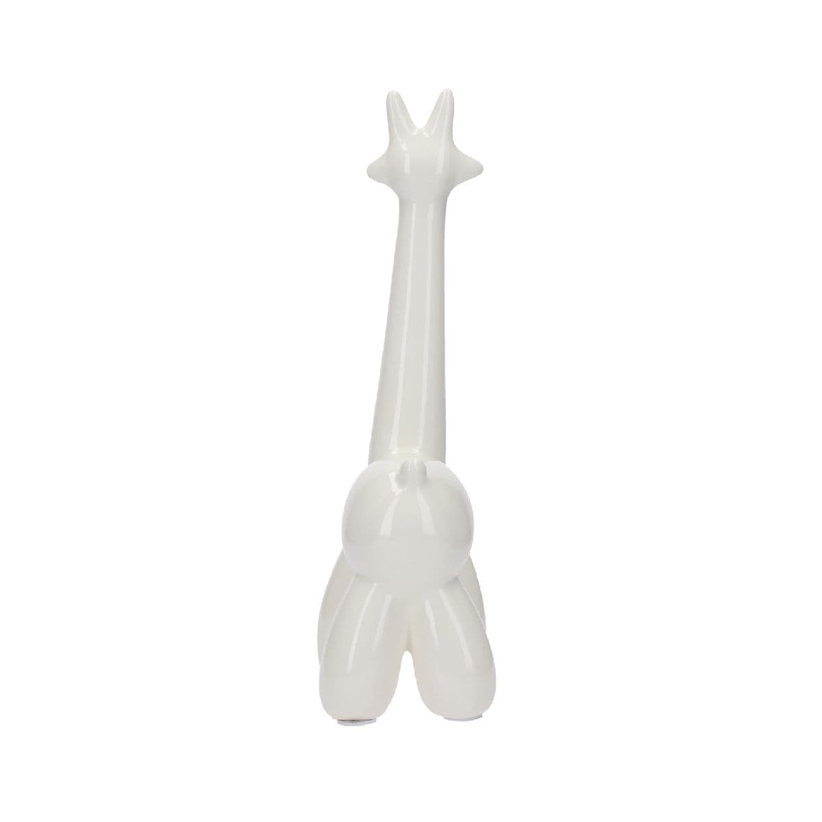 Escultura White Giraffe Balloon Animal