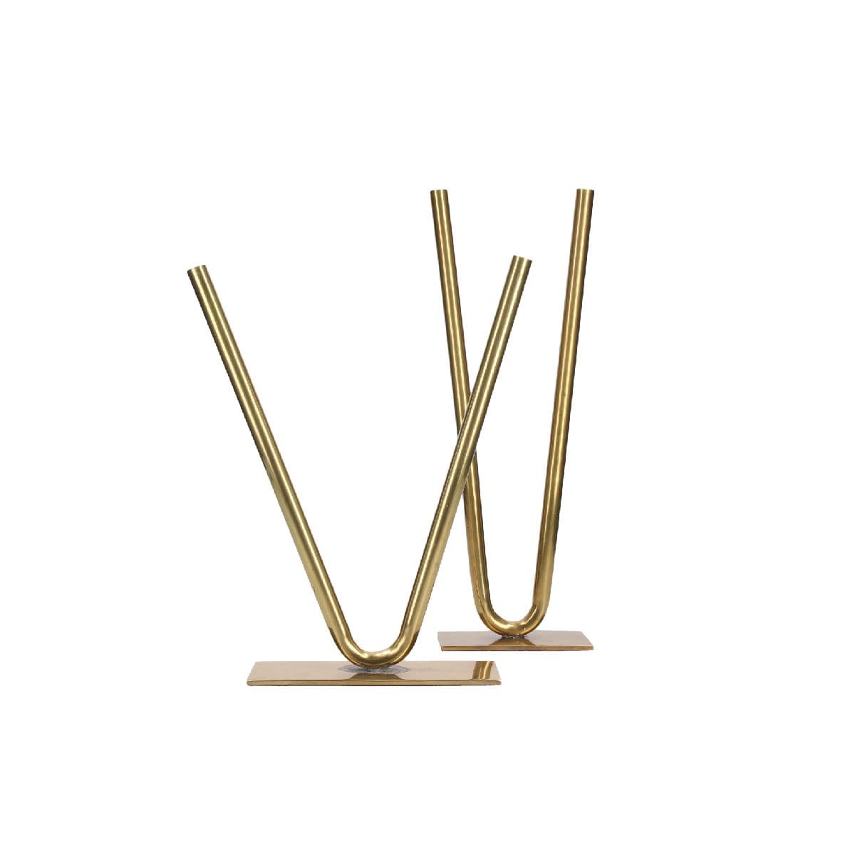 Florero Hera V Tube Gold Large